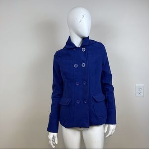 NEU Look Women’s Pea Coat with Hood